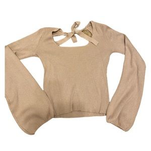 Lulus keyhole sweater